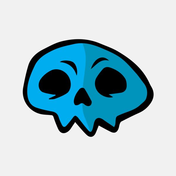Elements Skull logo template 02 Thumbnail