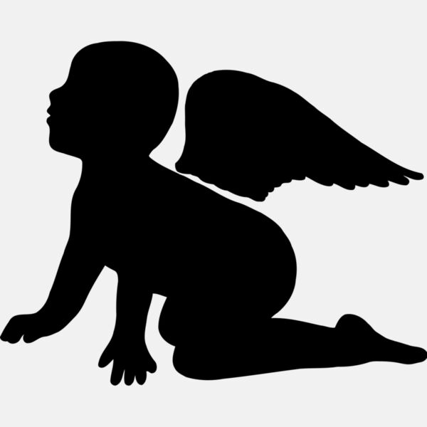 Cherub Silhouette Thumbnail