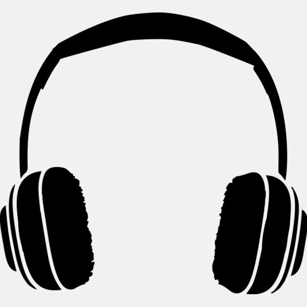 Shiny Headphones Silhouette Thumbnail
