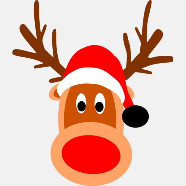 Cute Santa Deer Thumbnail