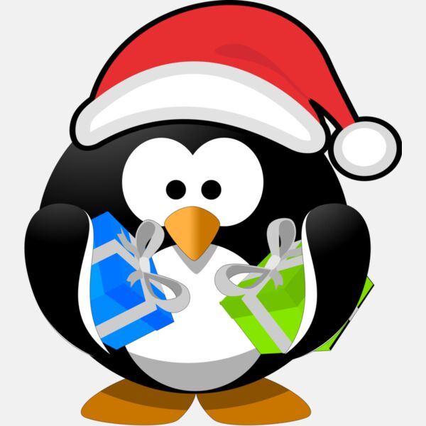 Penguin Giving Gifts Thumbnail