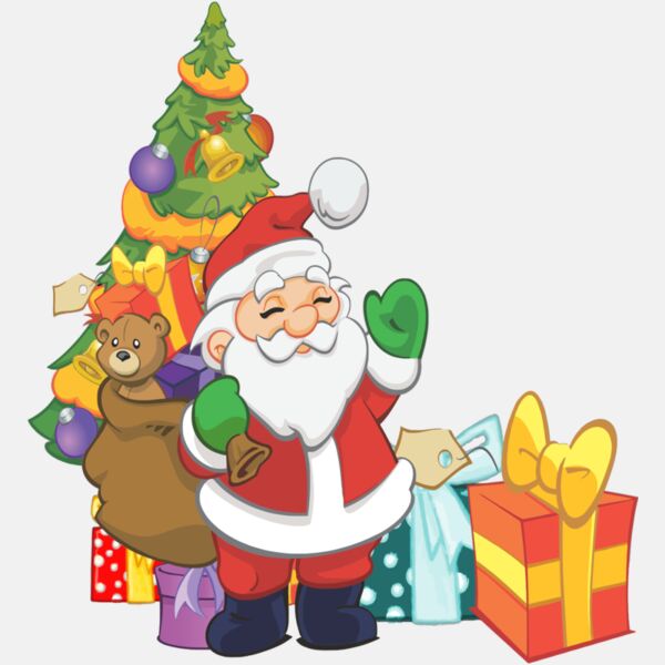 Santa Giving Gift Thumbnail