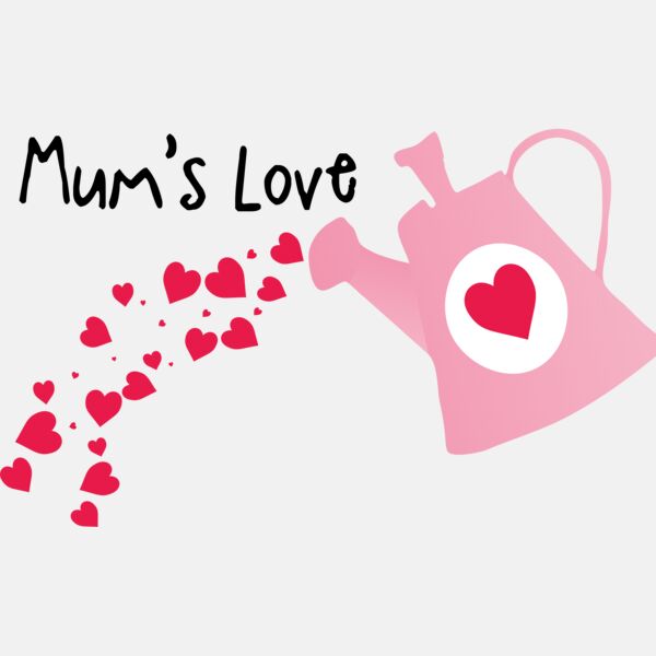 Potted Flower And Watering Can Mom Thumbnail