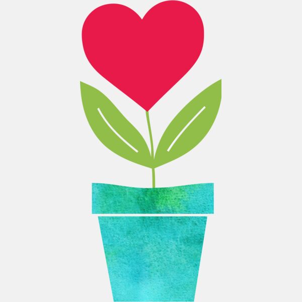 Potted Flower And Watering Child Thumbnail