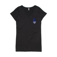Womens Bevel V-Neck Tee Thumbnail