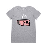 Womens Shallow Scoop Tee Thumbnail