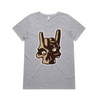 Womens Shallow Scoop Tee Thumbnail