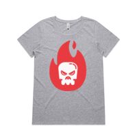 Womens Shallow Scoop Tee Thumbnail