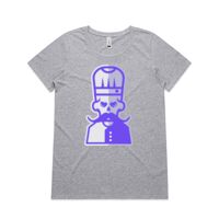 Womens Shallow Scoop Tee Thumbnail