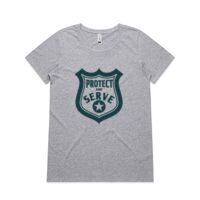 Womens Shallow Scoop Tee Thumbnail