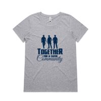 Womens Shallow Scoop Tee Thumbnail