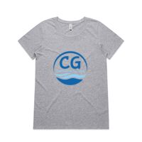 Womens Shallow Scoop Tee Thumbnail