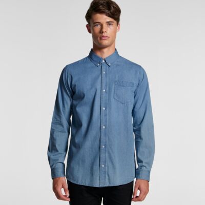 BLUE DENIM SHIRT Thumbnail