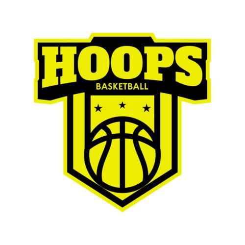 Hoops Basketball logo template 04 Thumbnail