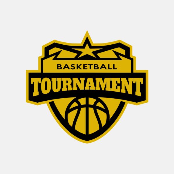 Tournament Basketball logo template 02 Thumbnail