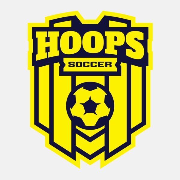 Hoops Soccer logo template Thumbnail