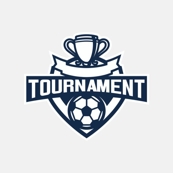 Tournament Football logo template 03 Thumbnail