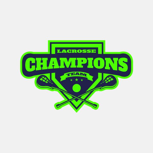 Champions Lacrosse Team Logo Template	 Thumbnail