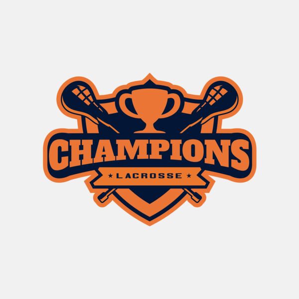 Champions Lacrosse Logo Template Thumbnail