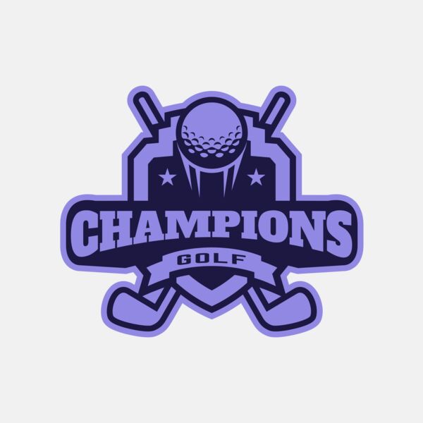 Champions Golf logo template Thumbnail