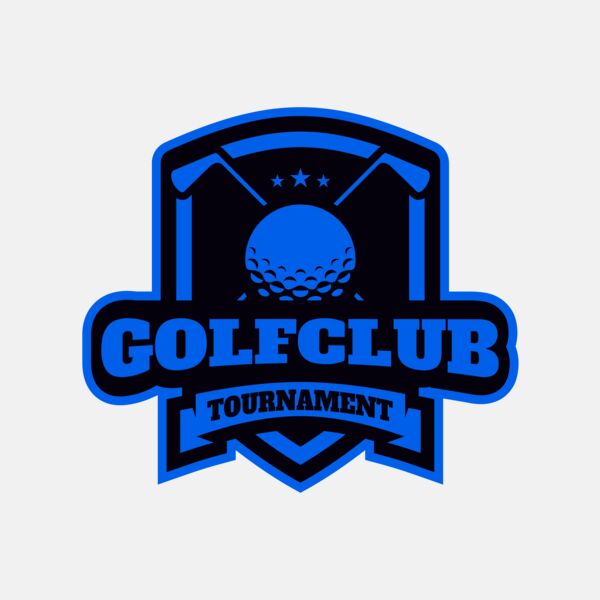 Golf Club Tournament logo template 03 Thumbnail