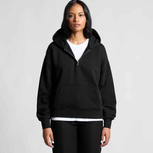 Womens Relax Half Zip Hood Thumbnail
