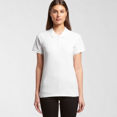 Womens Pique Polo Thumbnail