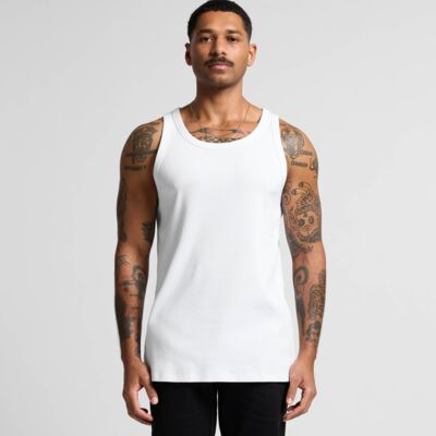 Mens Organic Rib Singlet Thumbnail