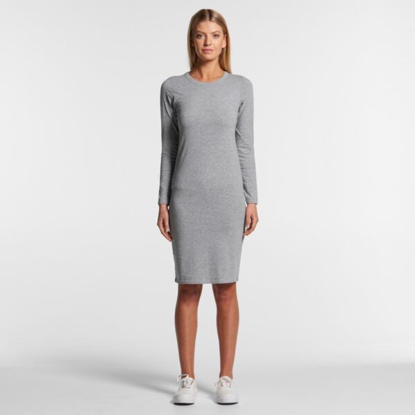 Womens Mika Organic L/S Dress Thumbnail