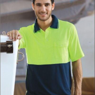 HI-VIS SAFETY POLO -SHORT SLEEVE Thumbnail
