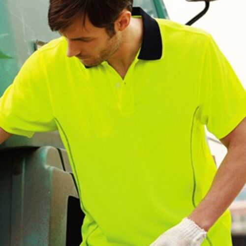 STITCH ESSENTIALS-MENS HI VIS POLO Thumbnail