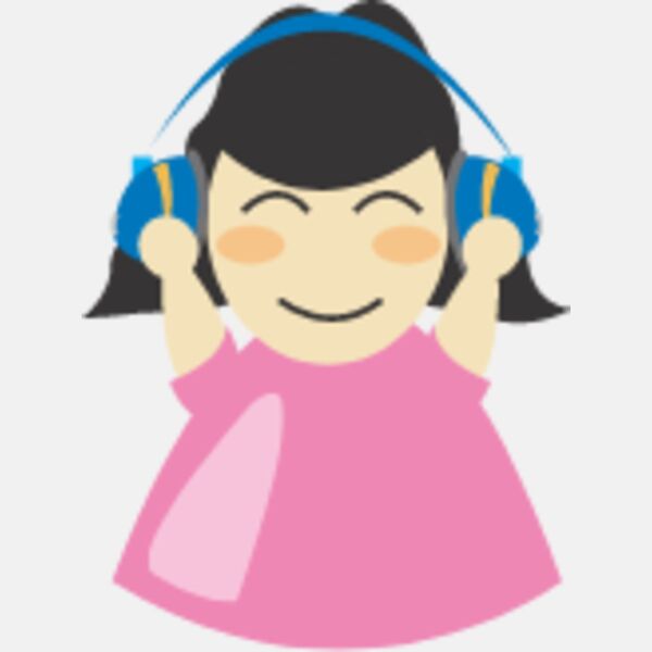 Girl With Headphone  Thumbnail
