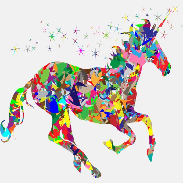 Modern Art Magical Unicorn Thumbnail
