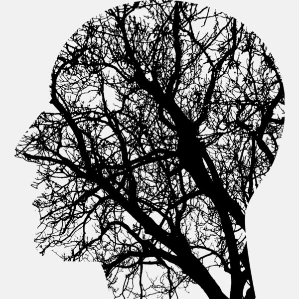 Tree Man Silhouette Thumbnail