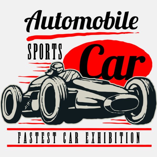 Retro Sport Car Dark version Thumbnail