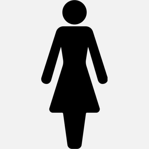 Female Symbol Silhouette Thumbnail