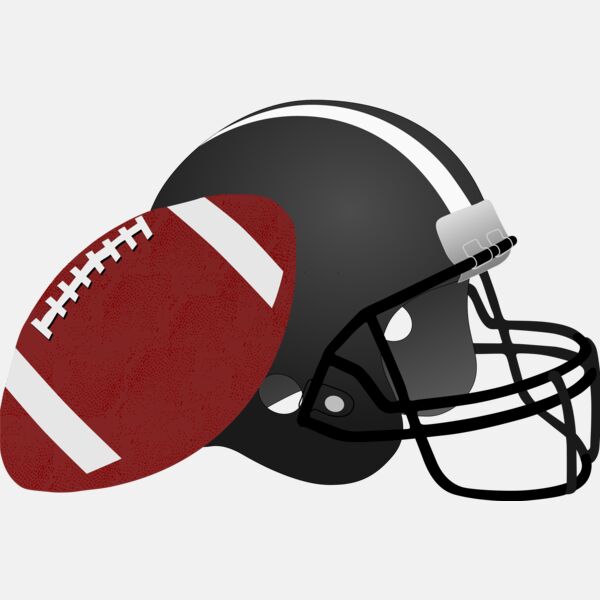 American Football and Helmet Thumbnail