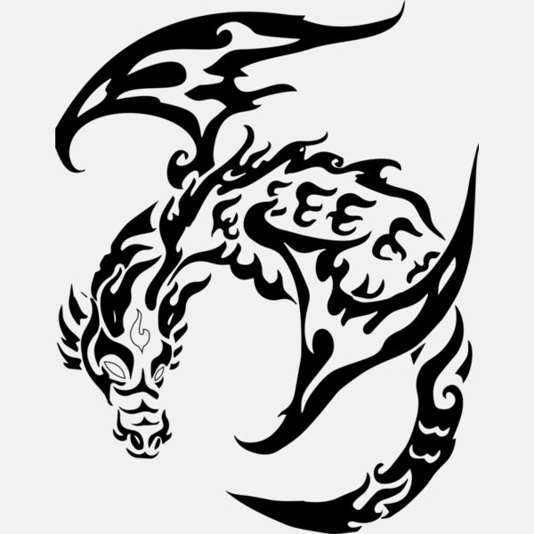 Tribal Dragon Thumbnail