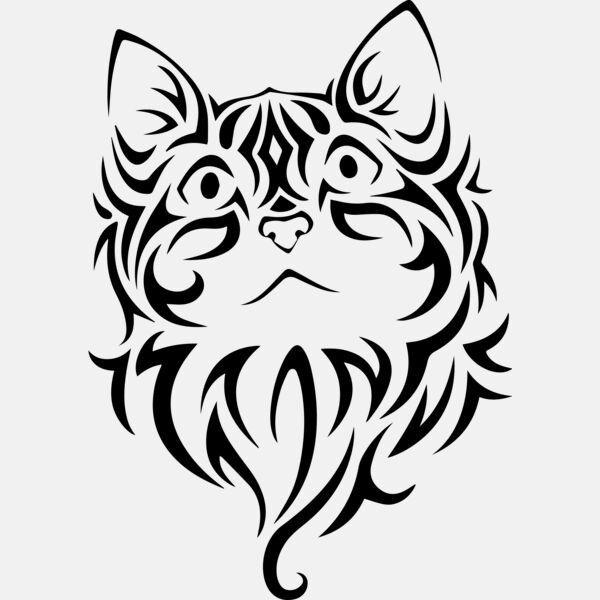 Tribal Cat Thumbnail