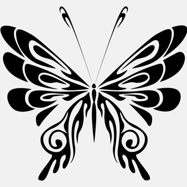Butterfly Line Art 18 Thumbnail