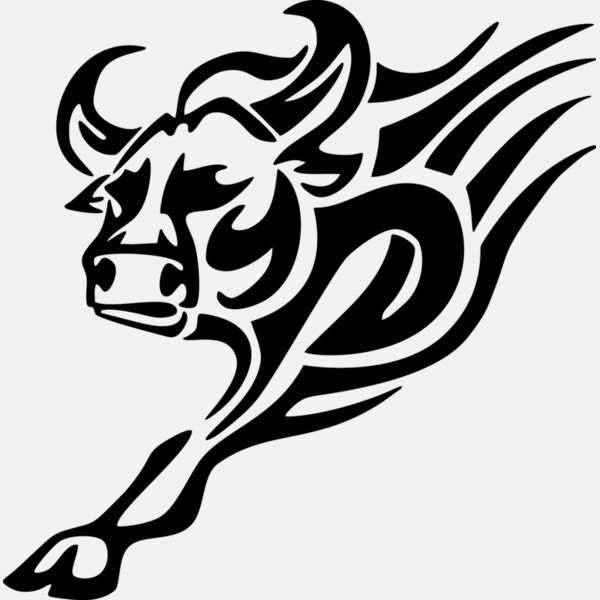 Tribal Bull Design Thumbnail