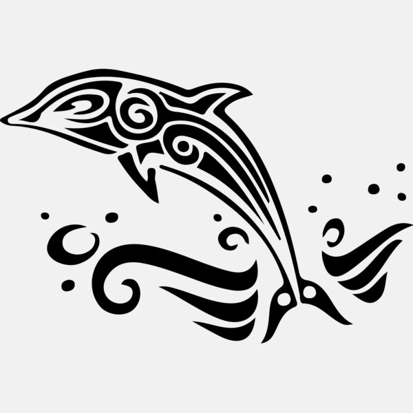 Tribal Dolphin Thumbnail