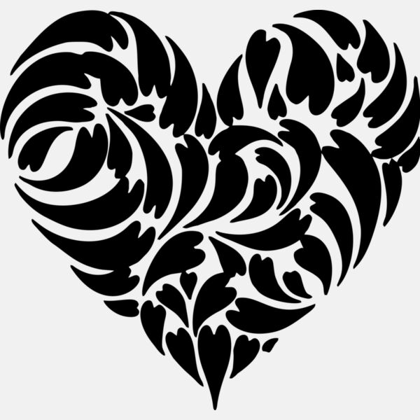 Abstract Distorted Heart Fractal Thumbnail