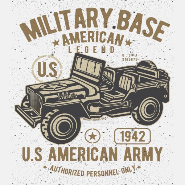 American Army Jeep Thumbnail
