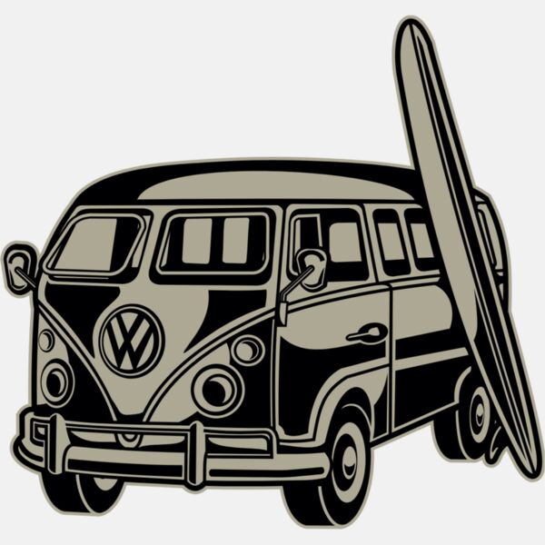 Car With SurfBoard Thumbnail