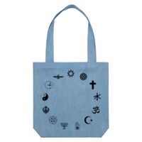 DENIM CARRIE TOTE Thumbnail