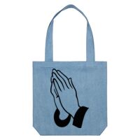 DENIM CARRIE TOTE Thumbnail