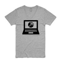 Mens Tarmac V-Neck T-Shirt Thumbnail