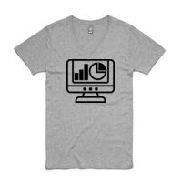 Mens Tarmac V-Neck T-Shirt Thumbnail