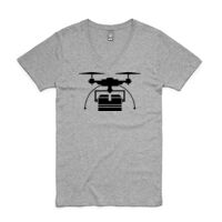Mens Tarmac V-Neck T-Shirt Thumbnail